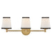 Sonia Medium Three Light Vanity by Hinkley