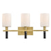 Turin Medium Three Light Vanity by Hinkley