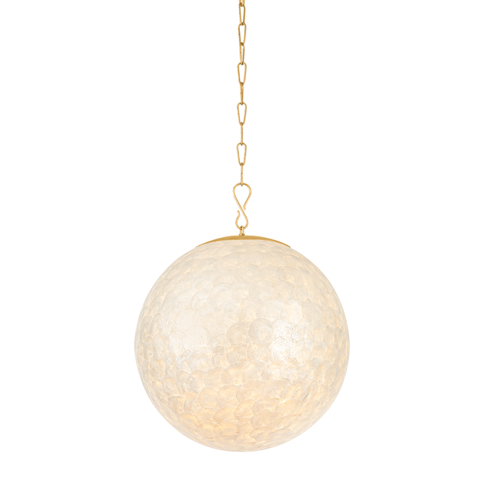 Stamford Pendant by Hudson Valley Lighting - Vintage Gold Leaf Finish