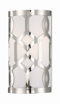 Load image into Gallery viewer, Crystorama - 2262-PN - One Light Wall Sconce - Jennings - Polished Nickel
