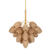 Karpathos Chandelier by Corbett Lighting - Vintage Gold Leaf Finish