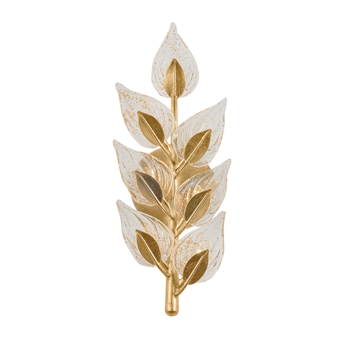 Ariadne Wall Sconce by Corbett Lighting - Vintage Gold Leaf Finish