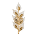 Ariadne Wall Sconce by Corbett Lighting - Vintage Gold Leaf Finish