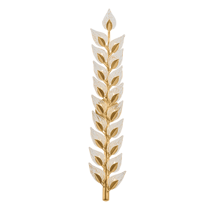 Ariadne Wall Sconce by Corbett Lighting - Vintage Gold Leaf Finish