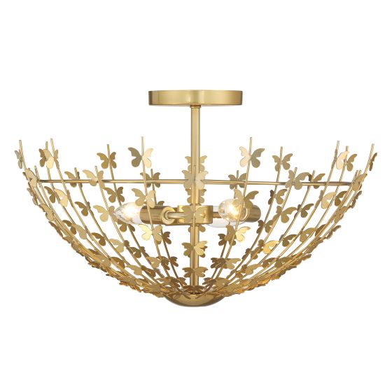 Birch 3-Light Ceiling Light by Savoy House