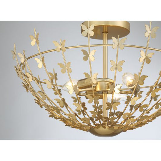 Birch 3-Light Ceiling Light