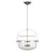 Denmar 4-Light Convertible Semi-Flush or Pendant by Savoy House