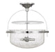 Denmar 4-Light Convertible Semi-Flush or Pendant by Savoy House