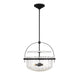 Denmar 4-Light Convertible Semi-Flush or Pendant by Savoy House