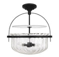 Load image into Gallery viewer, Denmar 4-Light Convertible Semi-Flush or Pendant
