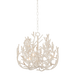 Allenhurst Chandelier by Corbett Lighting - Cream Gesso Finish
