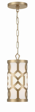 Load image into Gallery viewer, Crystorama - 2260-AG - One Light Pendant - Jennings - Aged Brass
