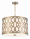 Load image into Gallery viewer, Crystorama - 2266-AG - Five Light Chandelier - Jennings - Aged Brass
