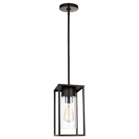 Vado One Light Outdoor Pendant Lantern