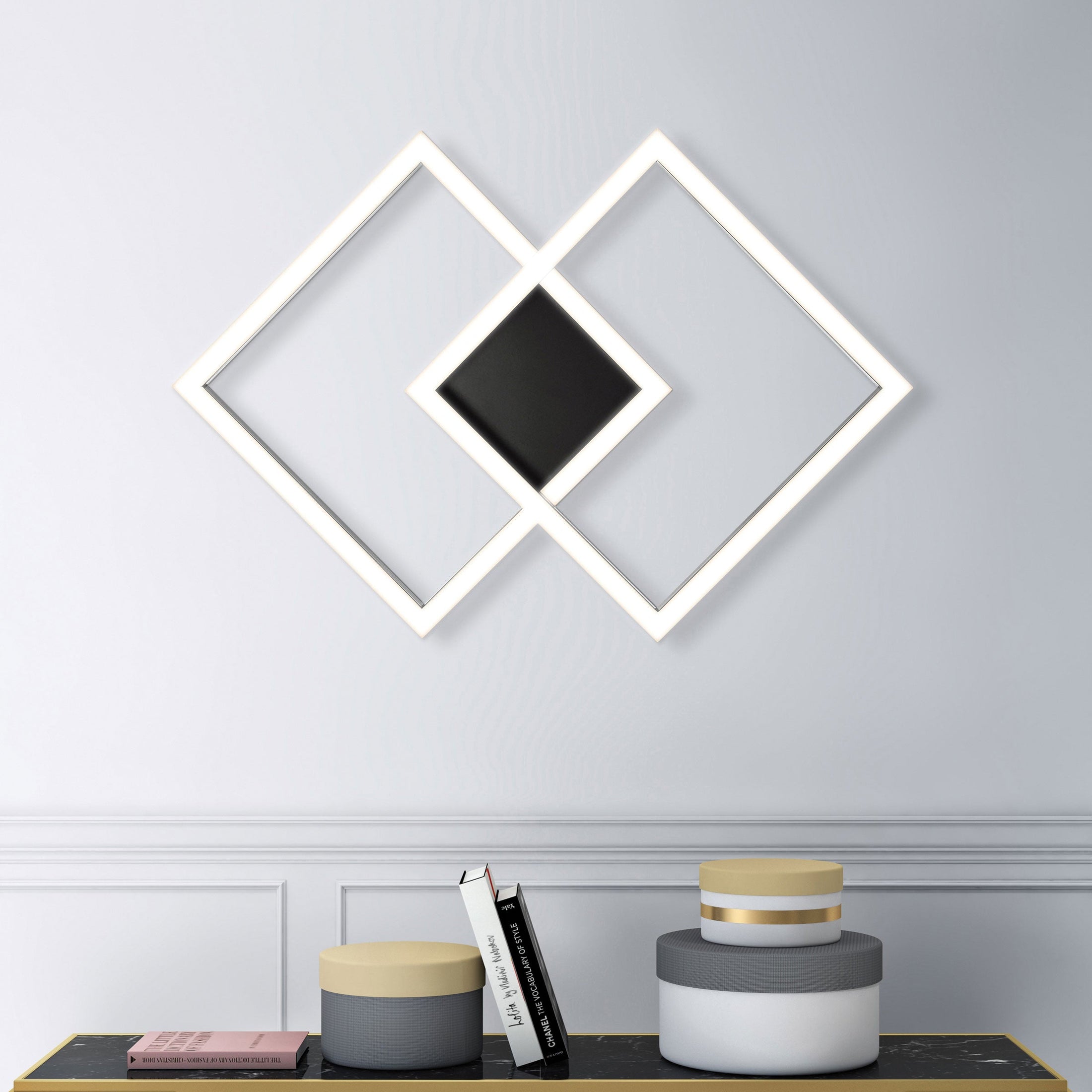 Squared Wall / Ceiling Light