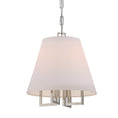 Load image into Gallery viewer, Crystorama - 2254-PN - Four Light Mini Chandelier - Westwood - Polished Nickel
