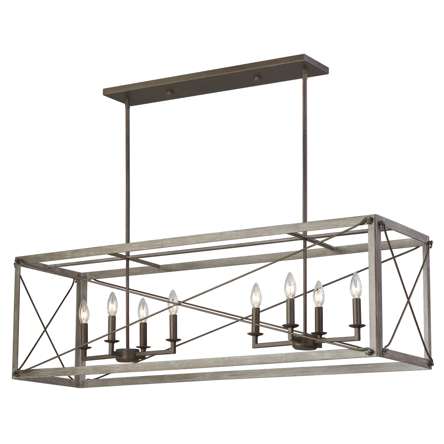 Thornwood Eight Light Island Pendant