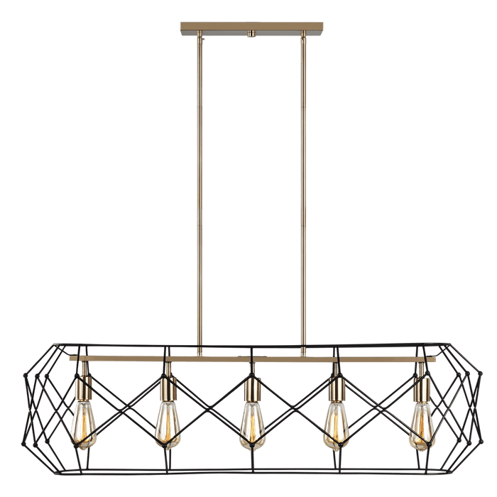 Zarra Five Light Linear by Visual Comfort Studio