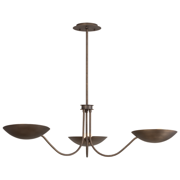 Edenville Chandelier by Hudson Valley Lighting - Old World Brass Finish