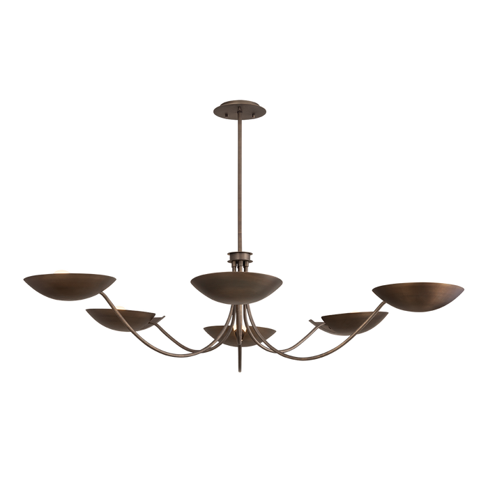 Edenville Chandelier by Hudson Valley Lighting - Old World Brass Finish