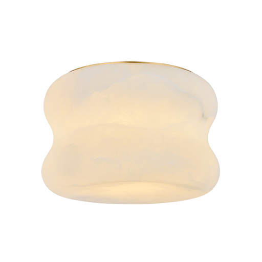 Whitney Flush Mount by Hudson Valley Lighting - Aged Brass Finish