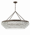 Load image into Gallery viewer, Crystorama - 278-VZ - Eight Light Chandelier - Calypso - Vibrant Bronze
