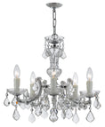 Load image into Gallery viewer, Crystorama - 4376-CH-CL-S - Five Light Mini Chandelier - Maria Theresa - Polished Chrome
