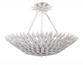 Load image into Gallery viewer, Crystorama - 517-MT_CEILING - Six Light Semi Flush Mount - Broche - Matte White
