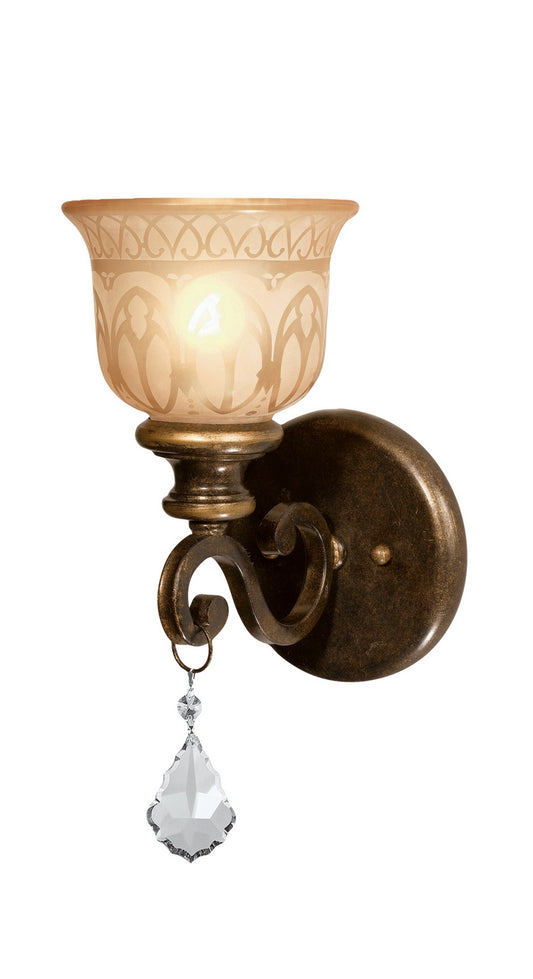 Crystorama - 7501-BU-CL-S - One Light Wall Sconce - Norwalk - Bronze Umber