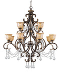 Load image into Gallery viewer, Crystorama - 7512-BU-CL-I - 12 Light Chandelier - Norwalk - Bronze Umber
