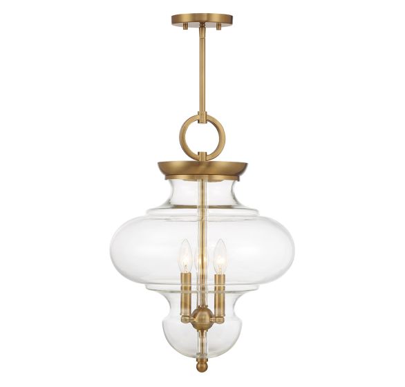 Bergdorf 3-Light Pendant by Savoy House