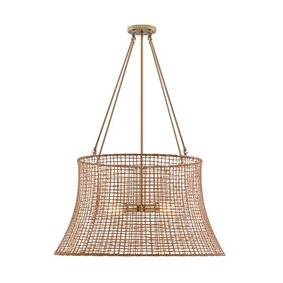 Longleaf 4-Light Outdoor Chandelier by Savoy House