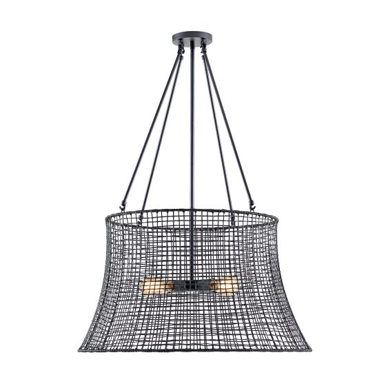 Longleaf 4-Light Outdoor Chandelier by Savoy House