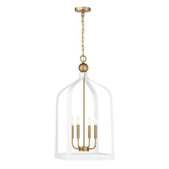 Sheffield 4-Light Pendant by Savoy House