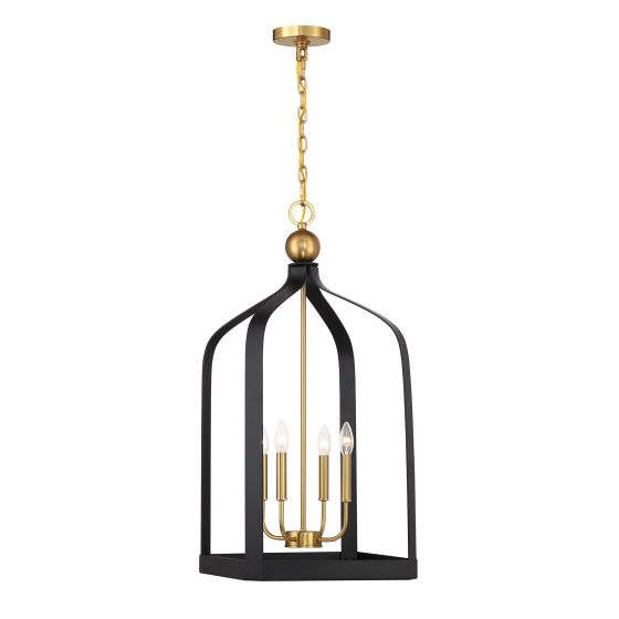 Sheffield 4-Light Pendant by Savoy House