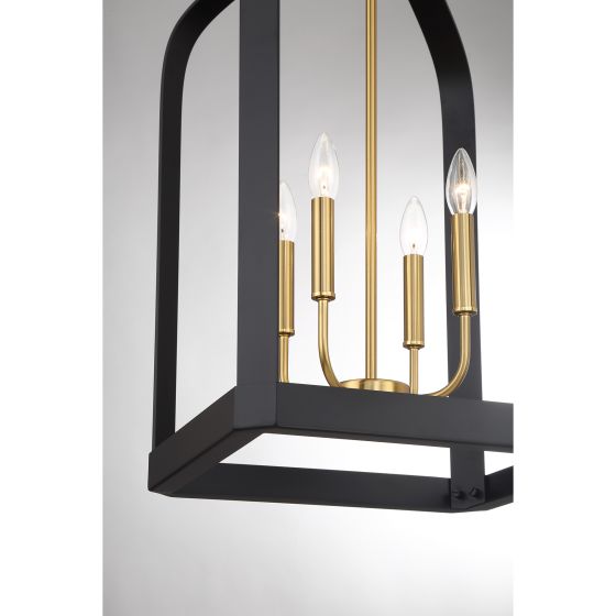 Sheffield 4-Light Pendant by Savoy House