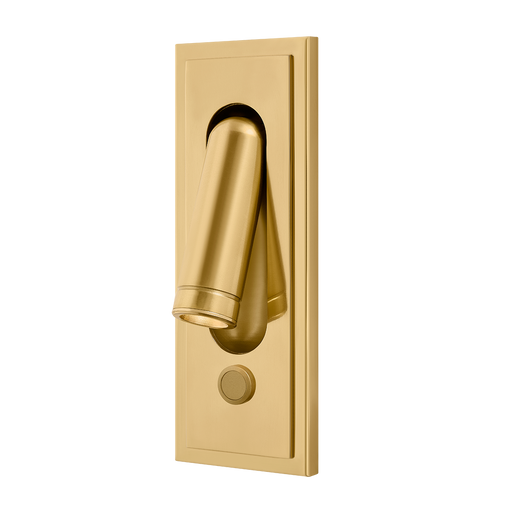 Parsons Wall Sconce by Hudson Valley Lighting - Aged Brass Finish