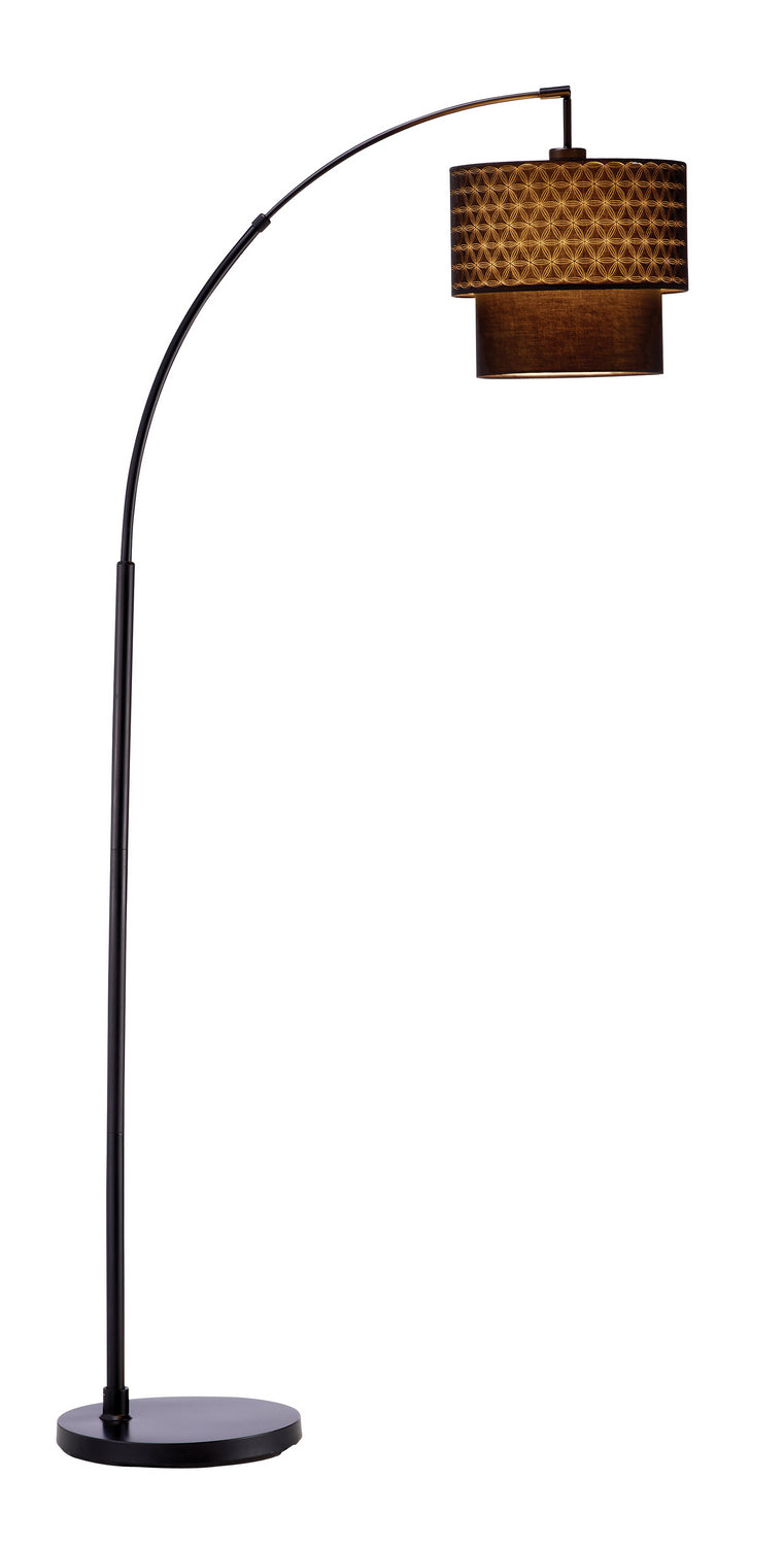 Adesso Home - 3029-01 - Arc Lamp - Gala - Black