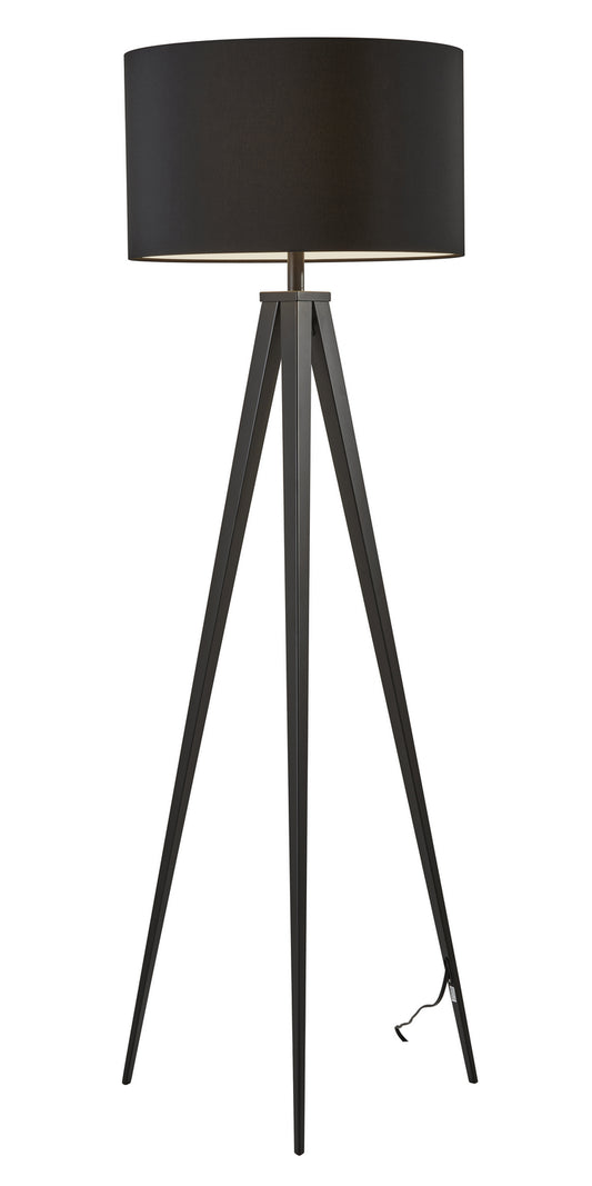 Adesso Home - 6424-01 - Floor Lamp - Director - Black