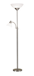 Load image into Gallery viewer, Adesso Home - 7202-22 - Two Light Torchiere - Piedmont - Brushed Steel
