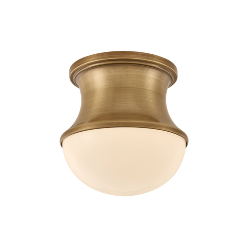 Aldrich Flush Mount by Hudson Valley Lighting - Patina Brass Finish
