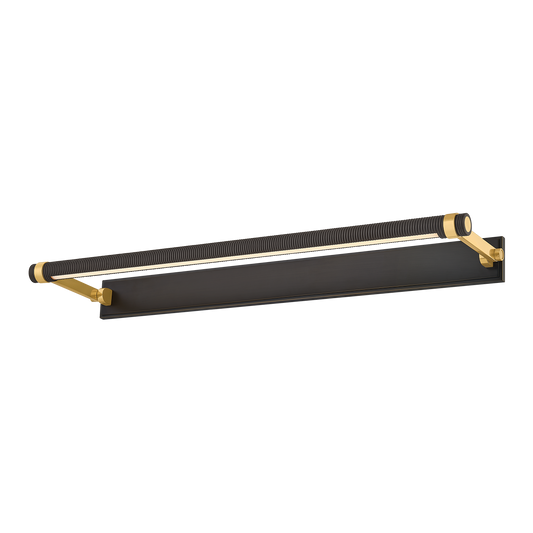 Duell Picture Light by Hudson Valley Lighting - Aged Brass Finish