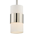 Load image into Gallery viewer, Crystorama - 290-PN - One Light Pendant - Grayson - Polished Nickel
