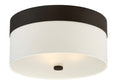 Load image into Gallery viewer, Crystorama - 293-DB - Three Light Flush Mount - Grayson - Dark Bronze
