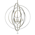 Load image into Gallery viewer, Crystorama - 587-SA - Nine Light Chandelier - Luna - Antique Silver
