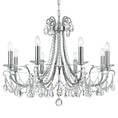 Load image into Gallery viewer, Crystorama - 6828-CH-CL-MWP - Eight Light Chandelier - Othello - Polished Chrome
