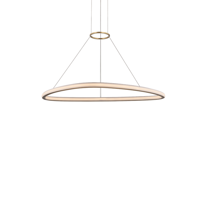 Celestia Chandelier by Sonneman - Modern Brass Finish