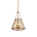 Clark Heights Lantern by Hudson Valley Lighting - Patina Brass Finish
