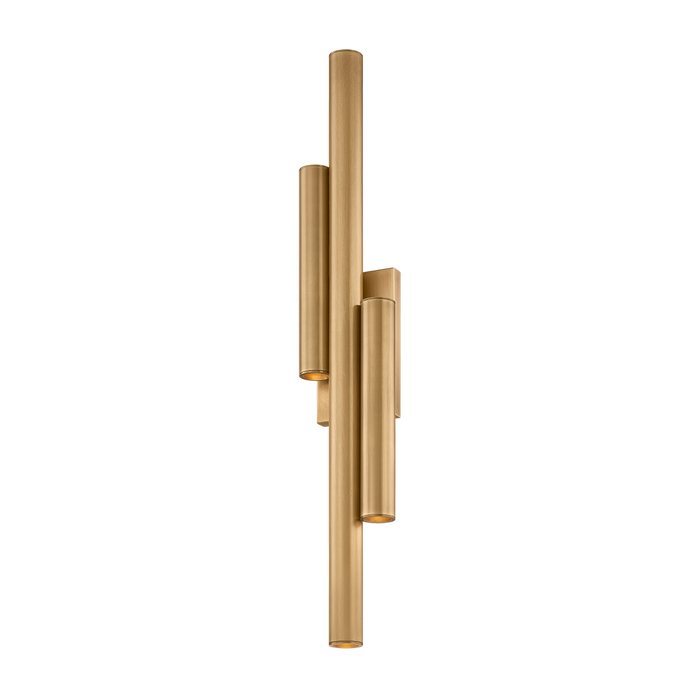 Ellipse Wall Sconce by Sonneman - Modern Brass Finish