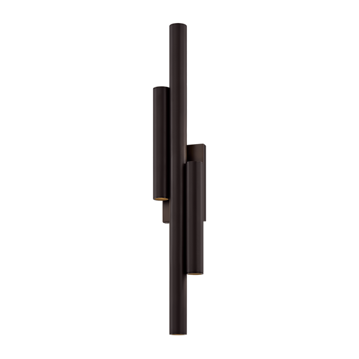 Ellipse Wall Sconce by Sonneman - Black Brass Finish